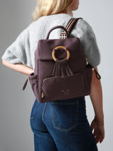 Rugzak Camomille Woomen Violet camomille WCAO02-vue-porte